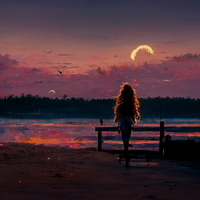 Lina__sunset__beach_pier_birds__girl_with_long_curly_hair_moon__82081bdb-9722-46a2-a517-8f3422...png