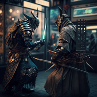 medieval_scientist_fighting_with_Samurai_in_Tokio_sci__126878b0-c472-40cf-94d8-5b1631030373.png